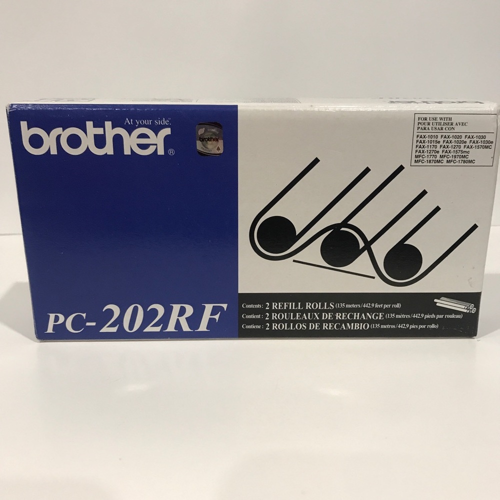 Brother PC-202RF 2 Rolls NWT